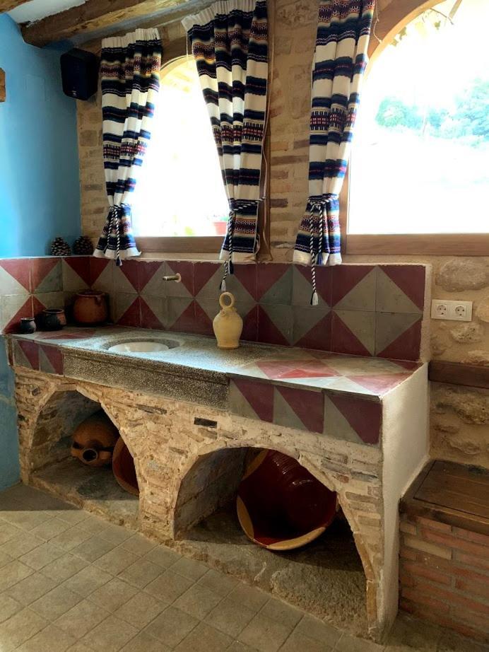 Masia De La Serra De La Cogulla Peñarroya de Tastavins Kültér fotó